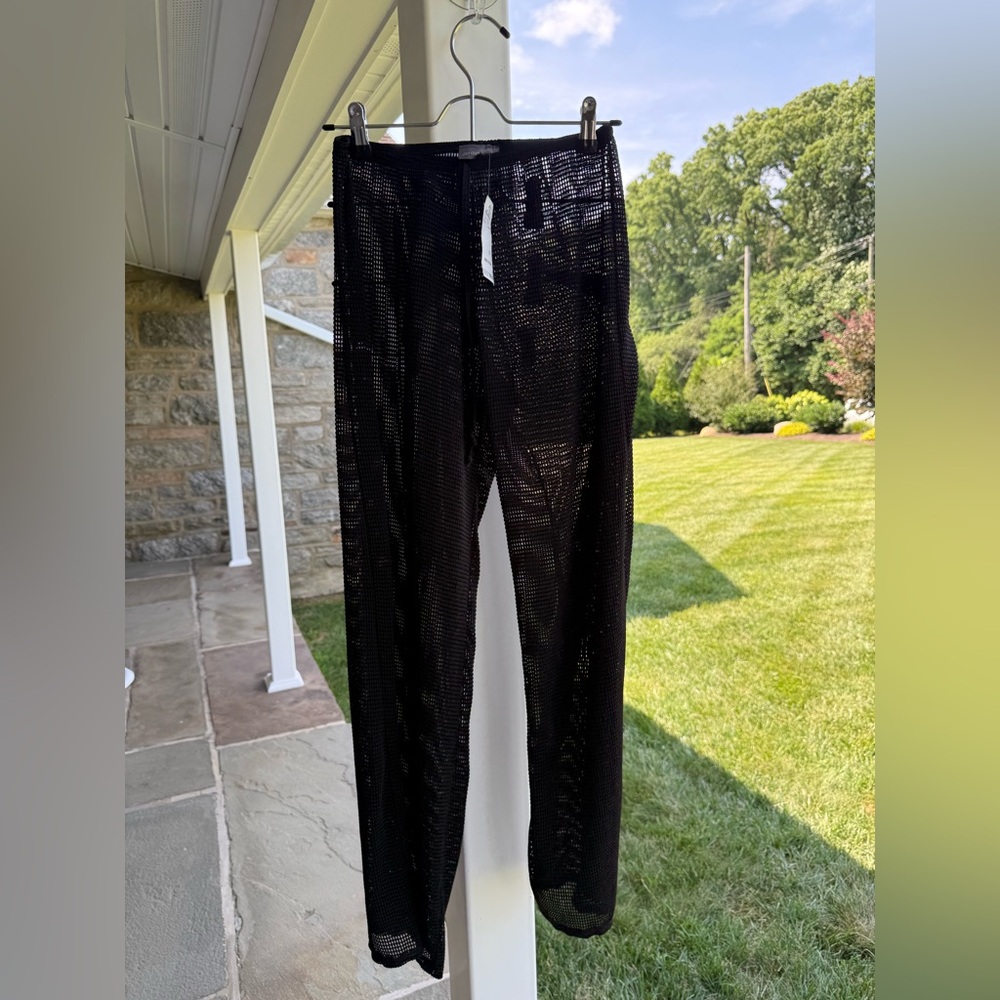 Jordan Taylor Black Mesh Trousers